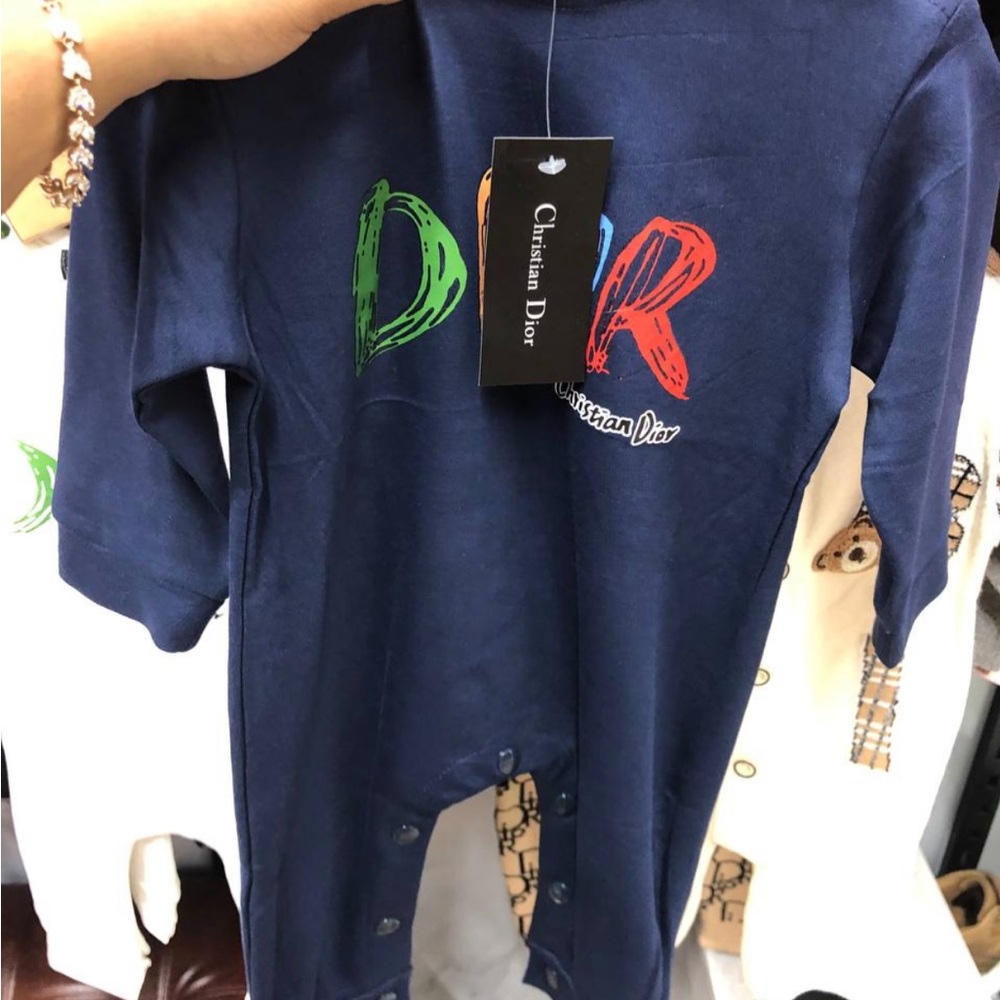 Dior Blue Bodysuit One Piece